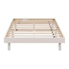 Modern Design Full Floating Platform Bed Frame for Grey Color