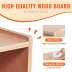 Cubby Mobile Tray Storage Cabinet, 5-Compartment Cubby Storage Shelf, Cubby Storage Cabinet 2-shelf, Classroom Cubbies, Natural
