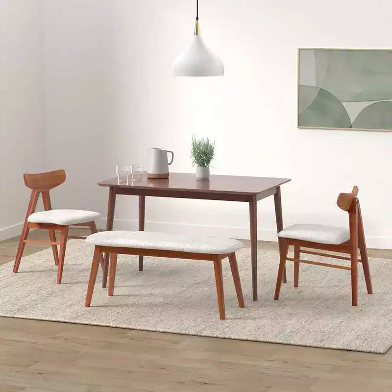 Dining Table Kitchen Table 47 Rectangular for Small Spaces