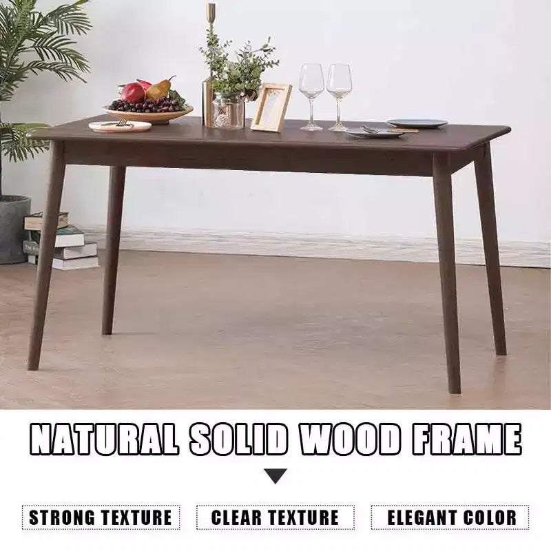 Dining Table Kitchen Table 47 Rectangular for Small Spaces