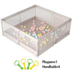 59x59in Baby Playpen  Safe and Durable Activity Fence for Babies and Toddlers, Indoor & Outdoor Use, Perfect for Playtime and Learning
