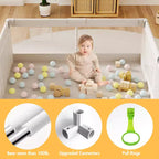 59x59in Baby Playpen  Safe and Durable Activity Fence for Babies and Toddlers, Indoor & Outdoor Use, Perfect for Playtime and Learning