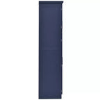 35.5 Freestanding Kitchen Pantry Cabinet with 4 Doors and Pull-out Trays