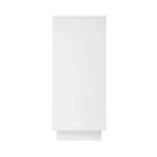 Modern Storage Cabinet with Acrylic Doors and Adjustable Shelf