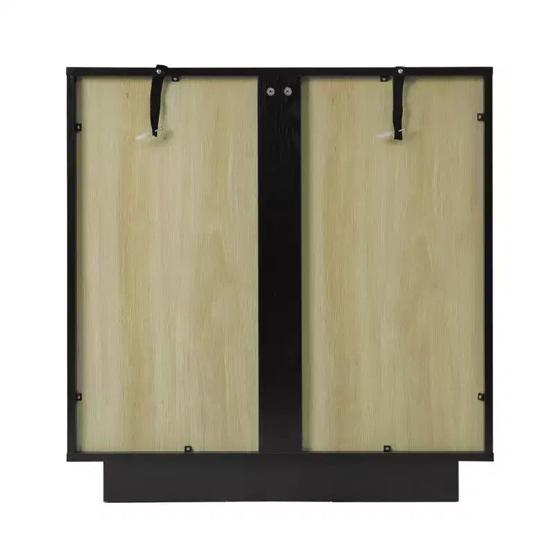 Modern Storage Cabinet with Acrylic Doors and Adjustable Shelf