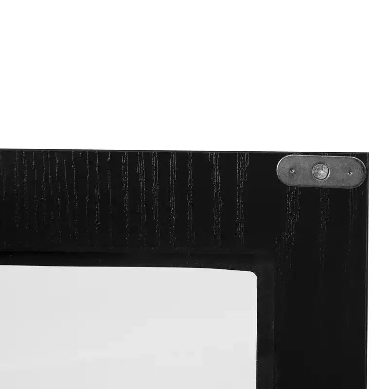 Modern Storage Cabinet with Acrylic Doors and Adjustable Shelf