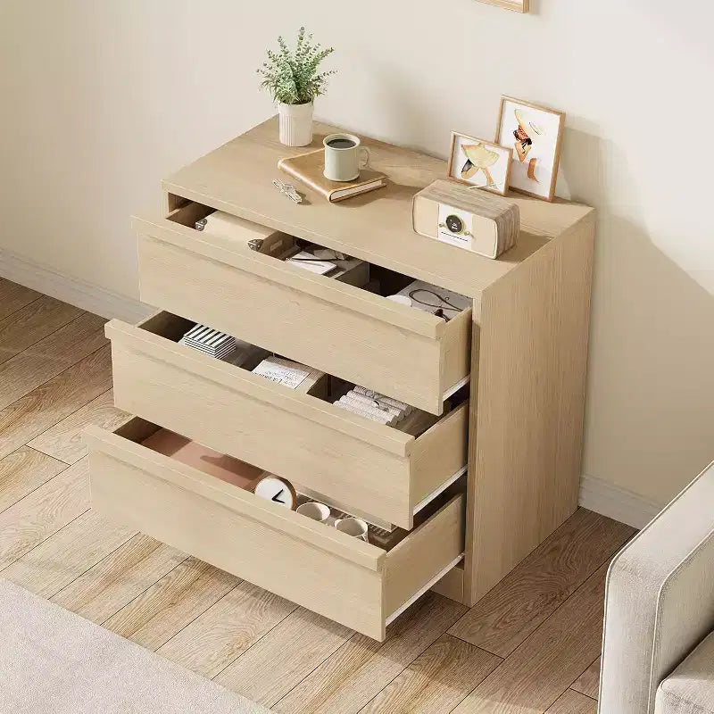4 Drawer Dresser for Bedroom,Modern Simply Chest of Drawers, Wood Storage Dresser with Deep Drawers for Living Room Hallway Entryway