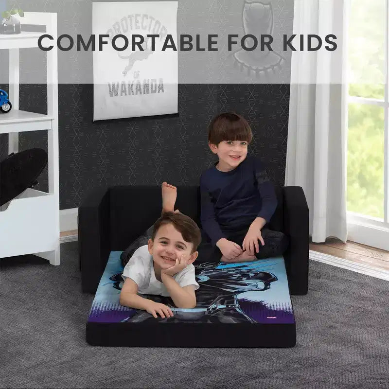 Black Panther Flip-Out Sofa to Lounger