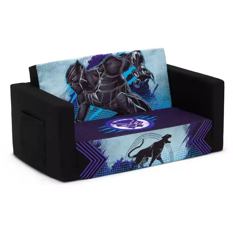 Black Panther Flip-Out Sofa to Lounger