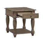 End Table in Weathered Bisque