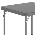 Kid's Plastic Folding Table with Locking Legs