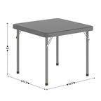 Kid's Plastic Folding Table with Locking Legs
