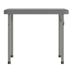 Kid's Plastic Folding Table with Locking Legs