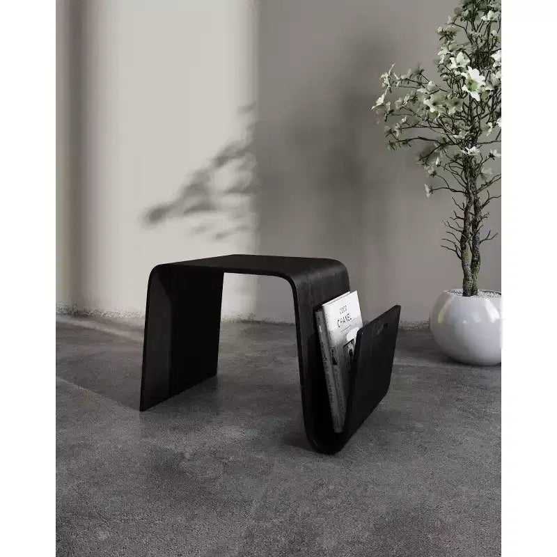 End Table Plywood and Ash Veneer