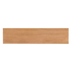 Natural Traditional Solid Pine Double Pedestal Bench