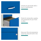 18 Deep 2-Drawer Letter Width Vertical File Cabinet